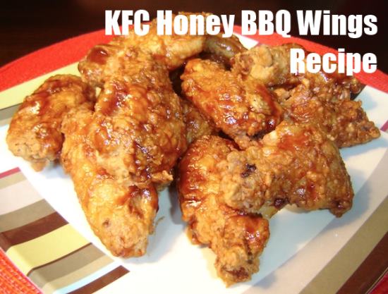 KFC Honey BBQ Wings are good and sometimes hard to get. Here is a great recipe to make them at home